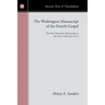 The Washington Manuscript of the Fourth Gospel