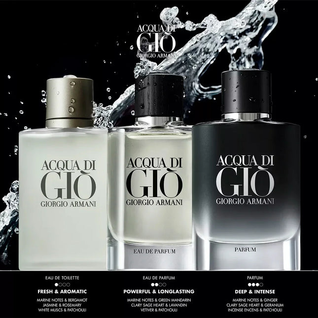 Acqua di Gio 2.5 oz Le Parfum for men by LaBellePerfumes