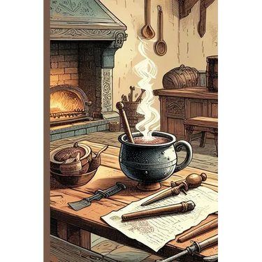 The Walker & Mason Medieval Hot Chocolate Mix Recipe Journal