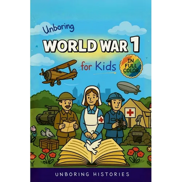 Unboring World War 1 for Kids: Funny, Interesting, Concise Guide to Trenches, Secret Codes, and Strange Weapons You Won't Believe Are True