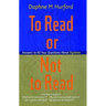 To Read or Not to Read: Answers to All Your Questions about Dyslexia