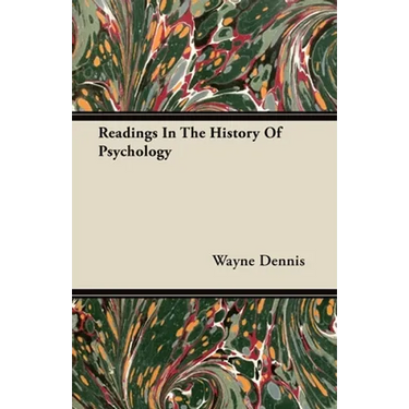Readings in the History of Psychology