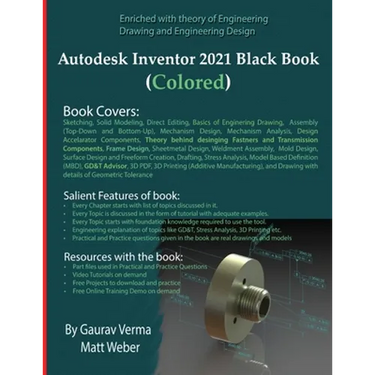 Autodesk Inventor 2021 Black Book (Colored)