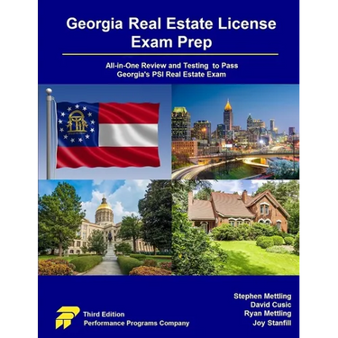 Georgia Real Estate License Exam Prep: All-in-One Review and Testing to Pass Georgia's PSI Real Estate Exam