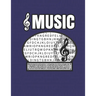 Music Word Search: 50 Large Print Word Search Puzzles For People Who Love Songs And Melodies
