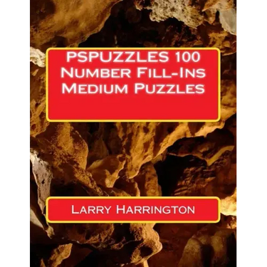 PSPUZZLES 100 Number Fill-Ins Medium Puzzles