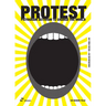 Protest. Pictogram Activism