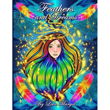 Feathers and Dreams: Adult coloring book, Art therapy