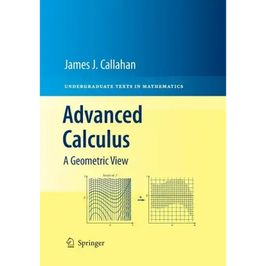 Advanced Calculus: A Geometric View