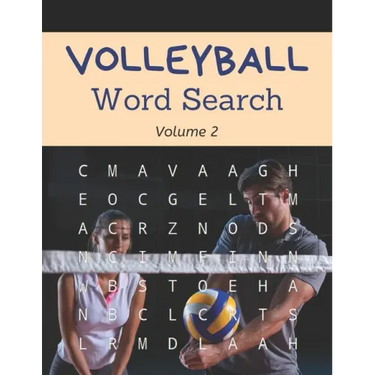 Volleyball Word Search (Volume 2): Trivia Puzzle Book for College Volleyball Fans and Players