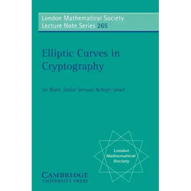 Elliptic Curves in Cryptography