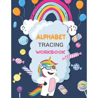 Alphabet Tracing Workbook: Preschool writing Workbook with Sight words for Pre K, Kindergarten and Kids Ages 3-8, magnetic alphabet letters and n