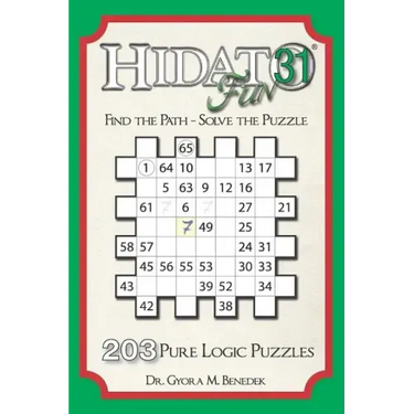 Hidato Fun 31: 203 New Logic Puzzles