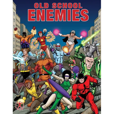 Old School Enemies: A Villain Book, History, and Collector's Guide