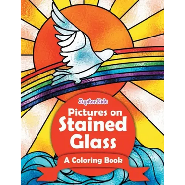 Pictures on Stained Glass (A Coloring Book)