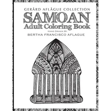 Samoan Adult Coloring Book