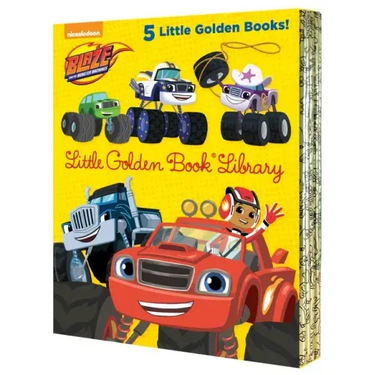 Blaze and the Monster Machines Little Golden Book Library -- 5 Little Golden Books: Five of Nickeoldeon's Blaze and the Monster Machines Little Golden