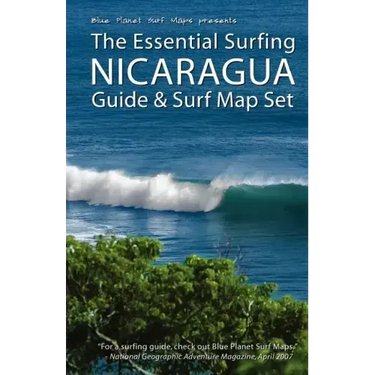 The Essential Surfing NICARAGUA Guide & Surf Map Set