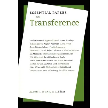 Essential Papers on Transference