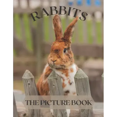 Rabbits: The Picture Book of Cute Rabbits Perfect Gift for Patients, Seniors & Dementia