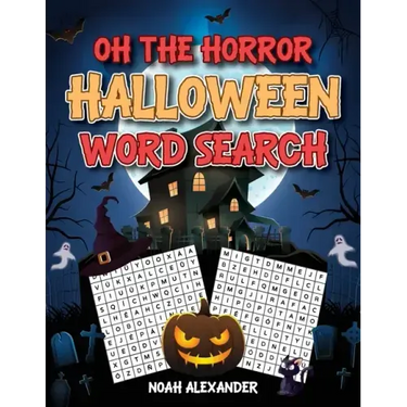 Oh The Horror Halloween Word Search