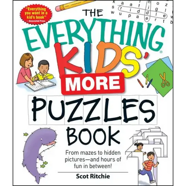 The Everything Kids' More Puzzles Book