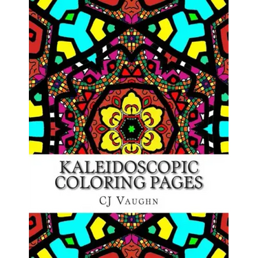 Kaleidoscopic Coloring Pages: 44 Different Kaleidoscope Designs