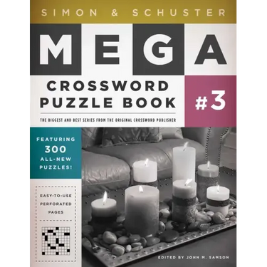 Simon & Schuster Mega Crossword Puzzle Book #3