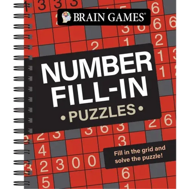 Brain Games - Number Fill-In Puzzles