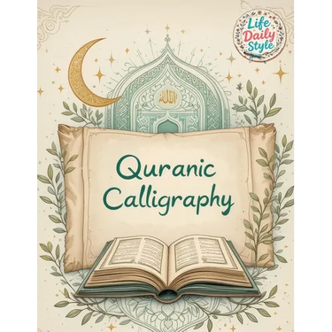 Quranic Calligraphy: For Quran Verses & Islamic Art - Calligraphy Practice, Quran Tracing & Hand Lettering Ideal for Beginners and Ramadan Gifts