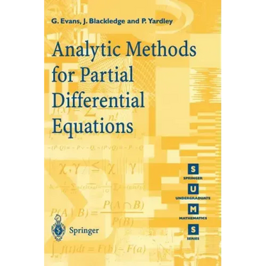 Analytic Methods for Partial Differential Equations