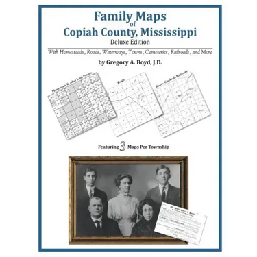 Family Maps of Copiah County, Mississippi