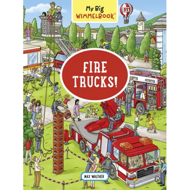 My Big Wimmelbook(r) - Fire Trucks!: A Look-And-Find Book (Kids Tell the Story)