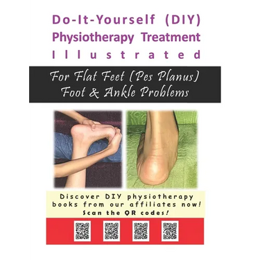 Physiotherapy Treatment Illustrated For Flat Feet (Pes Planus) Foot & Ankle Problems