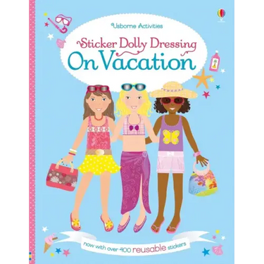 Sticker Dolly Dressing on Vacation