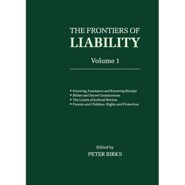 Frontiers of Liability