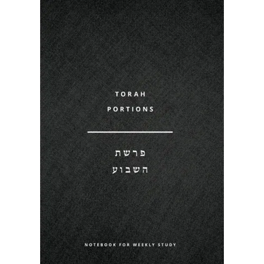 Torah Portions Notebook: A Notebook for Weekly Study