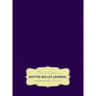 Large 8.5 x 11 Dotted Bullet Journal (Eggplant #11) Hardcover - 245 Numbered Pages