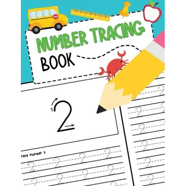 Number Tracing Book: Learn to Write Numbers 0 to 50 Handwriting Workbook for Pre K, Kindergarten and Kids Ages 3-5
