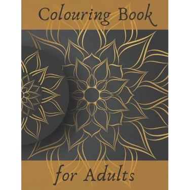 COLOURING BOOK for ADULTS: Stress Relieving Designs for Relaxation: Animals, People, Mandalas, Flowers and Many More