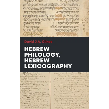 Hebrew Philology, Hebrew Lexicography