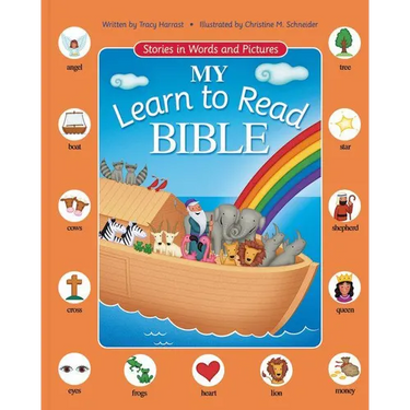 My Learn to Read Bible: Stories in Words and Pictures