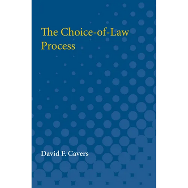 The Choice-Of-Law Process