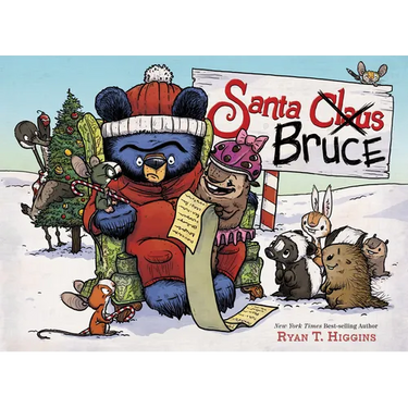 Santa Bruce: A Perfect Holiday Mother Bruce Gift for Early Readers!