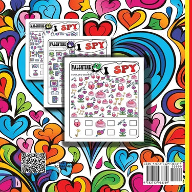 I spy valentine's day book for kids: Interactive Guessing Game for Preschoolers & Toddlers