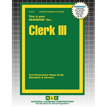 Clerk III