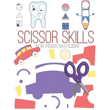 Scissor Skills for Preschoolers: Cutting practice worksheets for preschoolers to kindergarteners, cut and paste activity book ages 3-5 ( pre k ) with