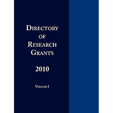 Directory of Research Grants 2010 Volume 1