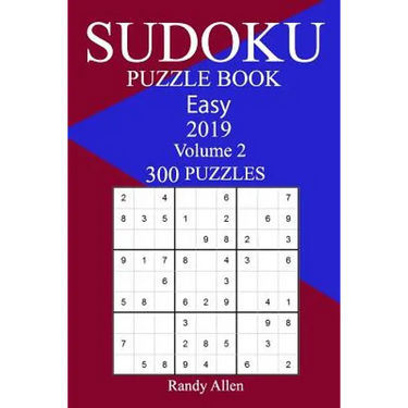 300 Easy Sudoku Puzzle Book 2019