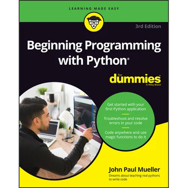 Beginning Programming with Python for Dummies